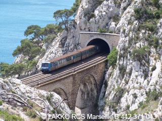 train de la cte bleue